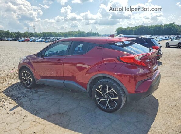 NMTKHMBX6JR002626 2018 TOYOTA C-HR Red Հետևի աջ