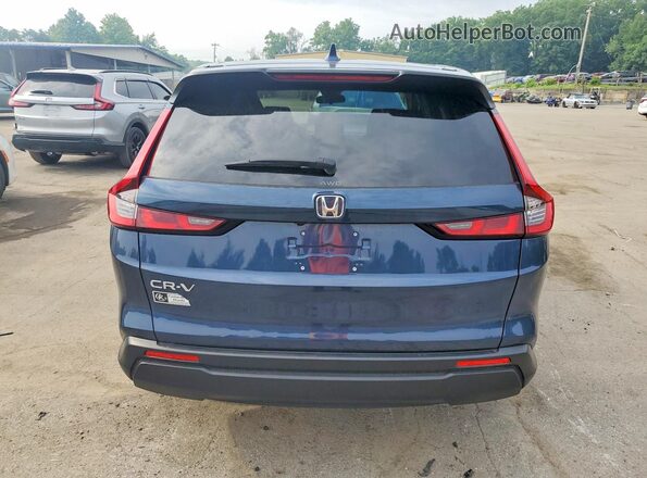 2HKRS4H43SH487717 2025 HONDA CR-V Blue Widok wnętrza z przodu