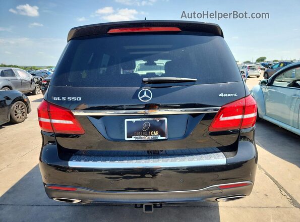 4JGDF7DE2KB222377 2019 MERCEDES-BENZ GLS-CLASS Black Front interior view