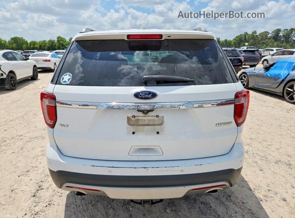 1FM5K7DH6HGB30341 2017 FORD EXPLORER White Vista interior delantera