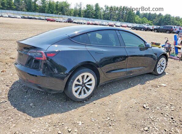 5YJ3E1EA2MF856560 2021 TESLA MODEL Black Delantero derecho