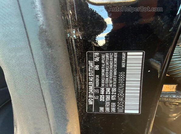 WDDSJ4GB4KN698886 2019 MERCEDES-BENZ CLA-CLASS Black Rear seats view