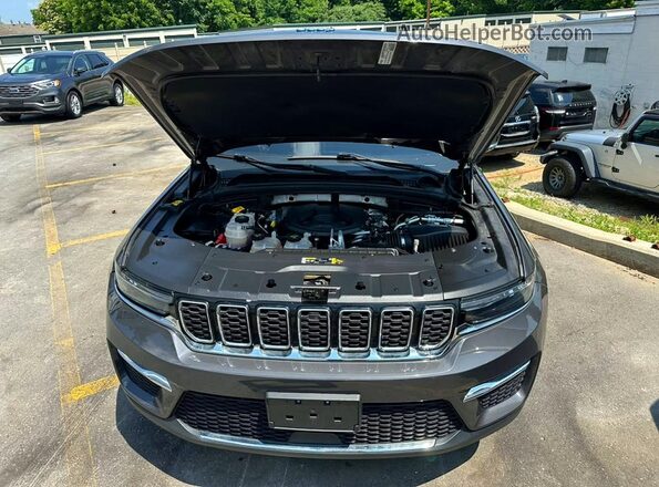 1C4RJYB62PC649571 2023 JEEP GRAND Gray Vista del salpicadero