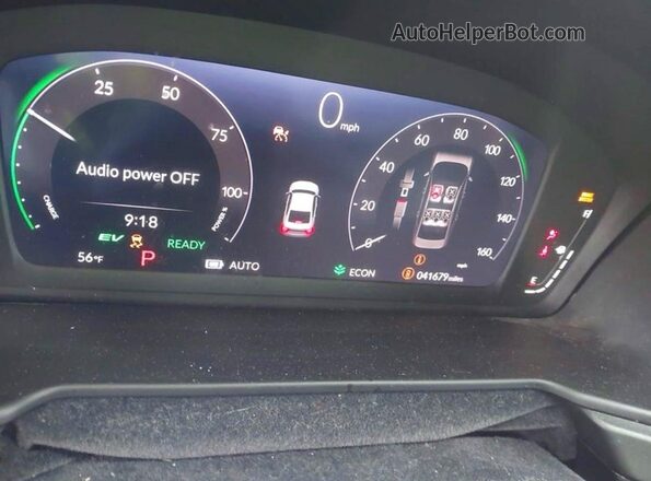 1HGCY2F56RA006012 2024 HONDA ACCORD White ხელსაწყოთა პანელის ხედი