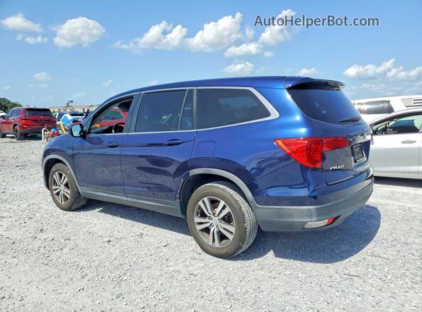 5FNYF6H59GB039282 2016 HONDA PILOT Blue Հետևի աջ