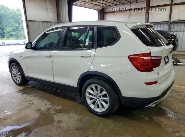 5UXWX9C55G0D90834 2016 BMW X3 White Trasero derecho
