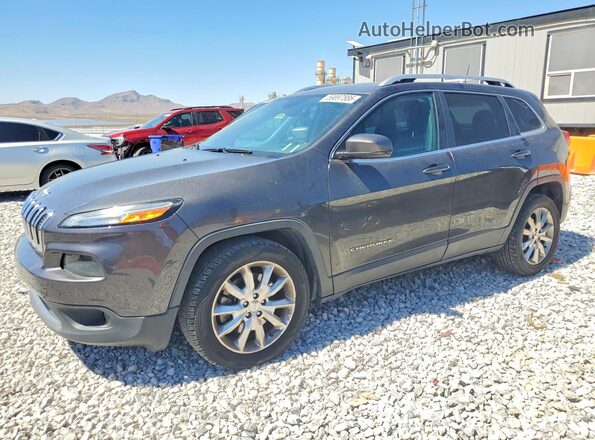 1C4PJLDBXGW290747 2016 JEEP CHEROKEE Gray Rear left