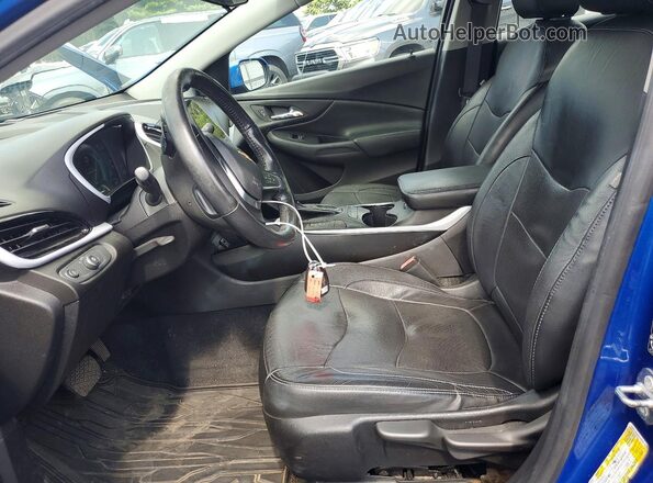 1G1RC6S56JU119538 2018 CHEVROLET VOLT Blue Вид панелі приладів