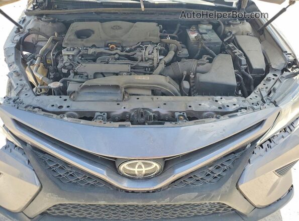 4T1G11AK8LU306499 2020 TOYOTA CAMRY Gray Vista del compartimento del motor
