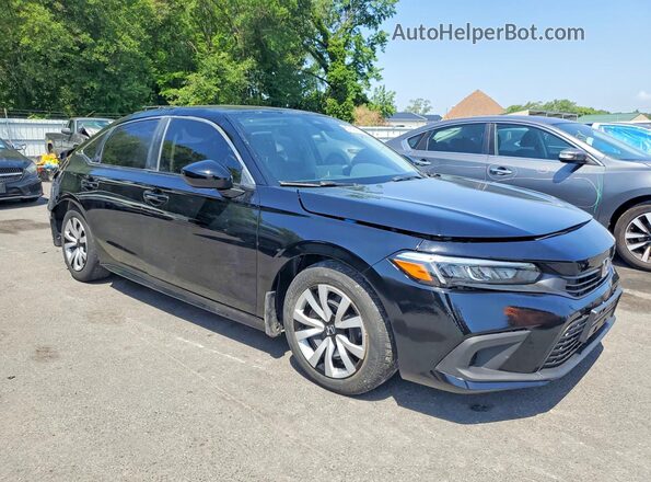 2HGFE2F23SH592834 2025 HONDA CIVIC Black Դիմացի տեսք