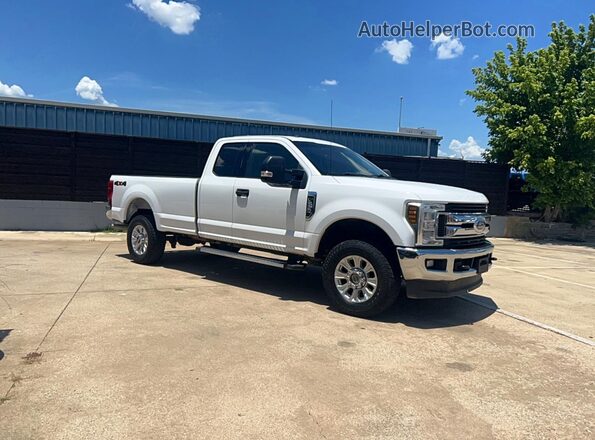 1FD7X2B69KED70727 2019 FORD F250 White Հետևի ձախ