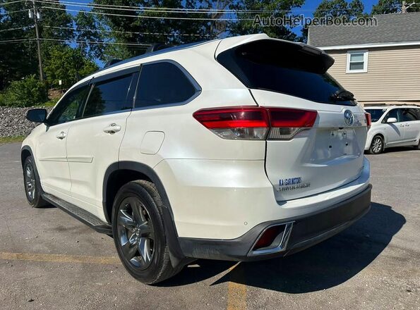 5TDDZRFH9JS890764 2018 TOYOTA HIGHLANDER White Trasero derecho