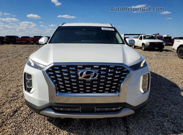 KM8R24HE7LU143626 2020 HYUNDAI PALISADE White უკანა ხედი