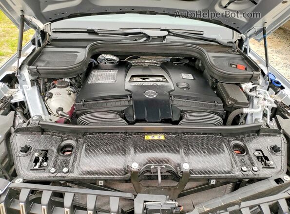 4JGFF8KE8TB629039 2026 MERCEDES-BENZ GLS Silver Widok naklejki z numerem VIN