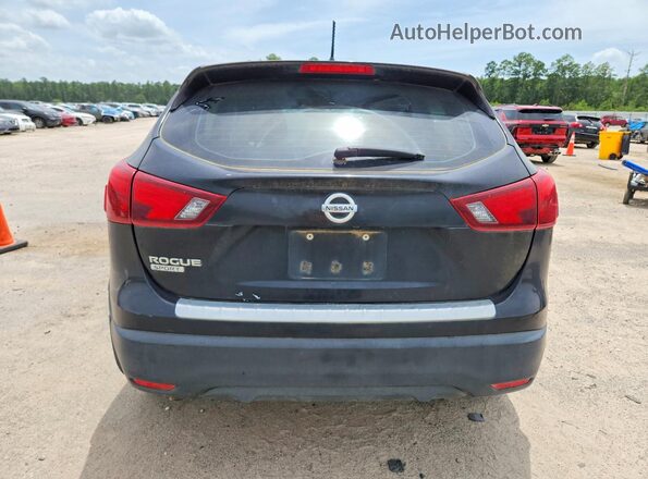 JN1BJ1CP4JW104674 2018 NISSAN ROGUE Black Սալոնի դիմացի տեսք