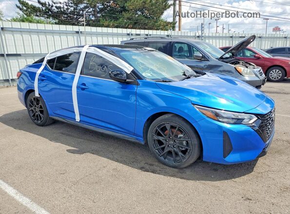 3N1AB8DV8SY334159 2025 NISSAN SENTRA Blue Դիմացի տեսք