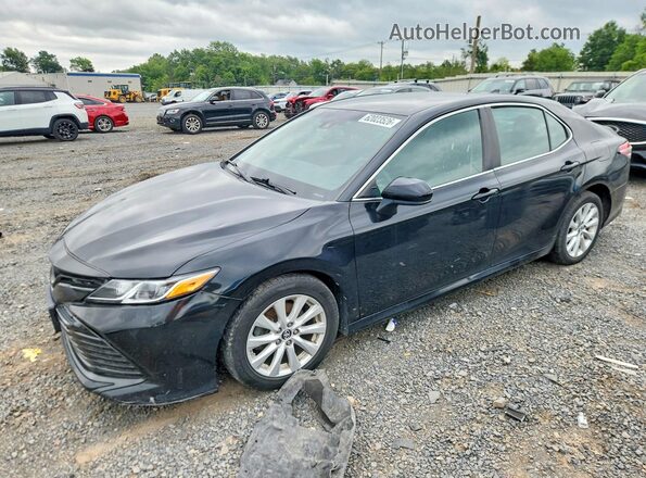 4T1B11HK2KU742490 2019 TOYOTA CAMRY Black უკანა მარცხენა