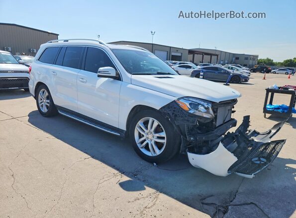 4JGDF6EE2HA786389 2017 MERCEDES-BENZ GLS White Widok z przodu