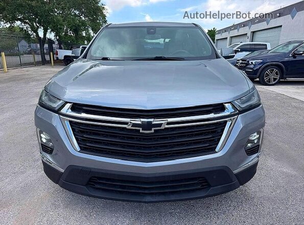1GNERFKW3PJ223449 2023 CHEVROLET TRAVERSE Gray Հետևի տեսք