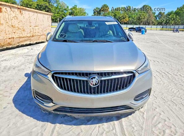 5GAERBKW1JJ142802 2018 BUICK ENCLAVE Brown Widok z tyłu