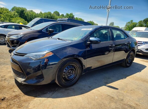 2T1BURHE4JC118304 2018 TOYOTA COROLLA Blue უკანა მარცხენა