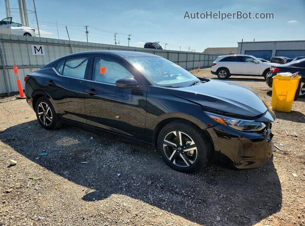 3N1AB8CV2SY341058 2025 NISSAN SENTRA Black Front view