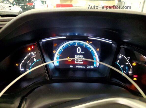 2HGFC2F61KH538683 2019 HONDA CIVIC Black Vista de los asientos traseros