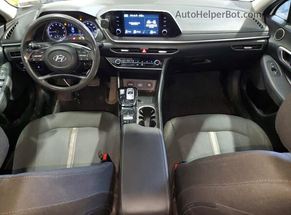 5NPEG4JA6MH121768 2021 HYUNDAI SONATA White Вид щитка приладів