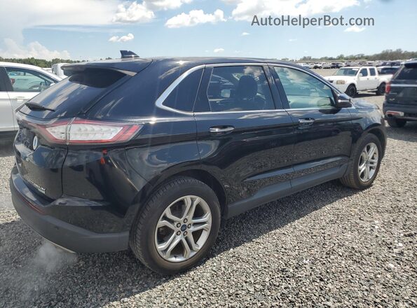 2FMPK3K97JBB41374 2018 FORD EDGE Black წინა მარჯვენა