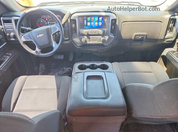 2GCRCPEC4K1152428 2019 CHEVROLET SILVERADO Серебряный Вид щитка приборов