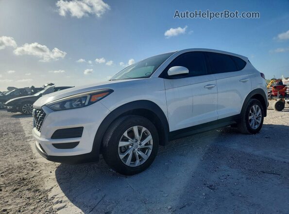 KM8J23A47LU140203 2020 HYUNDAI TUCSON White Задня ліва чверть
