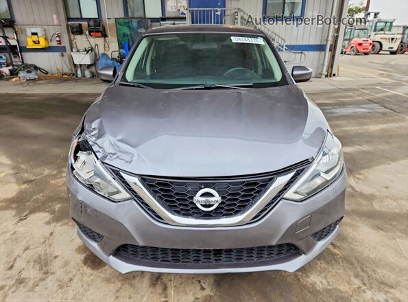 3N1AB7APXGY217139 2016 NISSAN SENTRA Gray Widok z tyłu