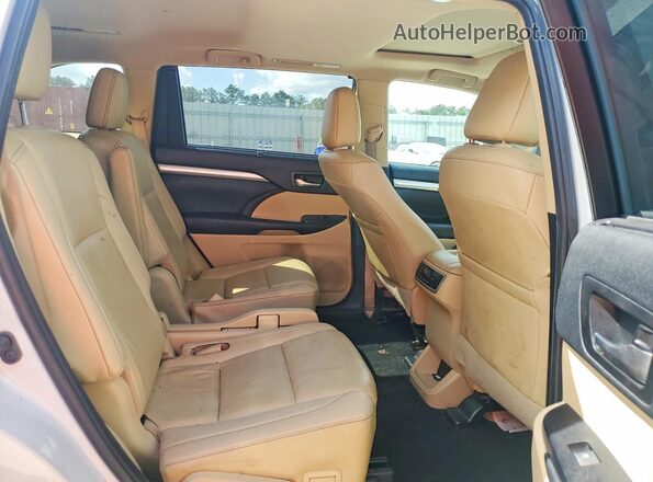 5TDKZRFHXKS561497 2019 TOYOTA HIGHLANDER White Вид підкапотного простору