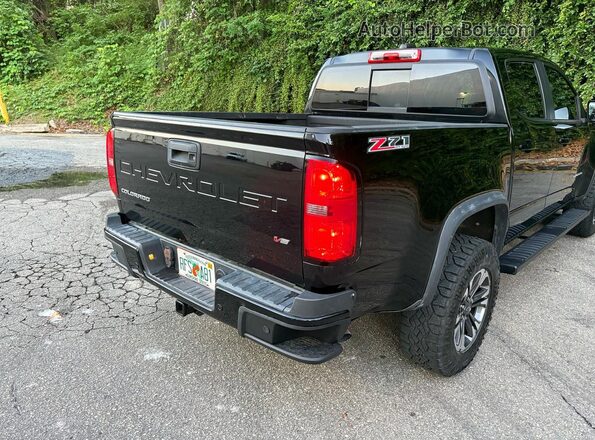 1GCGTDEN2N1289188 2022 CHEVROLET COLORADO Черный Вид спереди