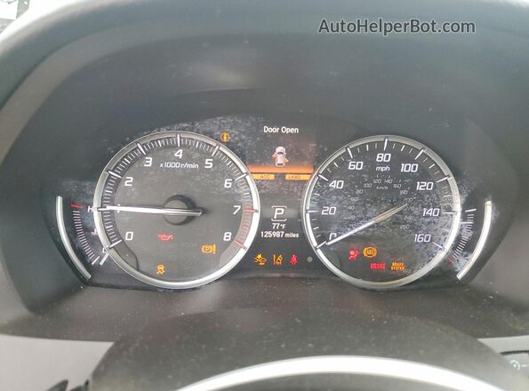 5J8YD3H38LL010612 2020 ACURA MDX Black უკანა სავარძლების ხედი