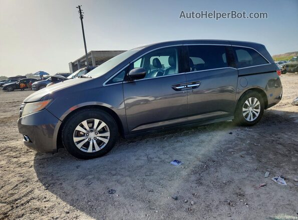 5FNRL5H62GB060541 2016 HONDA ODYSSEY Gray Rear left