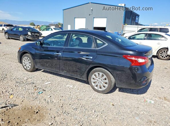 3N1AB7AP2HY356599 2017 NISSAN SENTRA Black Հետևի ձախ