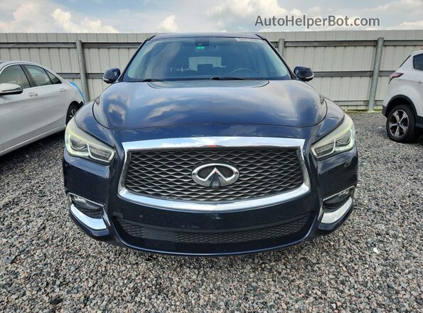 5N1DL0MMXJC504296 2018 INFINITI QX60 Black უკანა ხედი