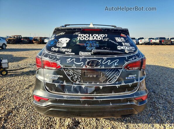 5XYZU3LB2HG398506 2017 HYUNDAI SANTA Black Vista interior delantera