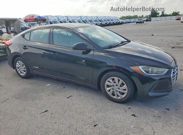 5NPD74LFXHH089403 2017 HYUNDAI ELANTRA Black წინა ხედი