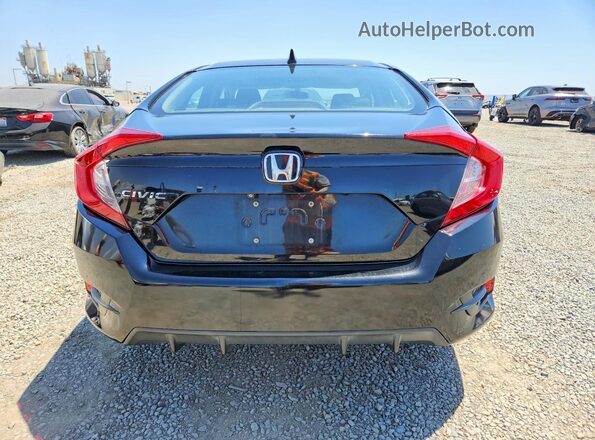 2HGFC2F76JH543594 2018 HONDA CIVIC Black Vista interior delantera