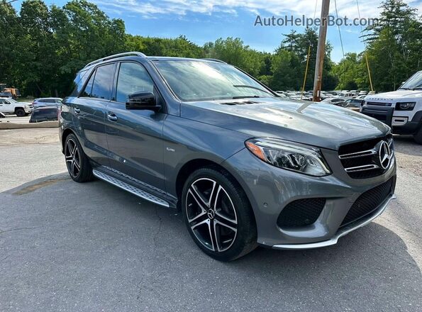 4JGDA6EBXJB049784 2018 MERCEDES-BENZ GLE-CLASS Gray Vista frontal