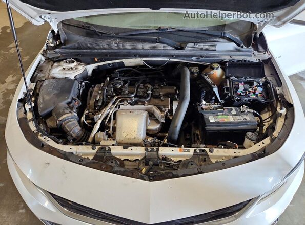 1G1ZH5SXXGF262924 2016 CHEVROLET MALIBU White ძრავის განყოფილების ხედი