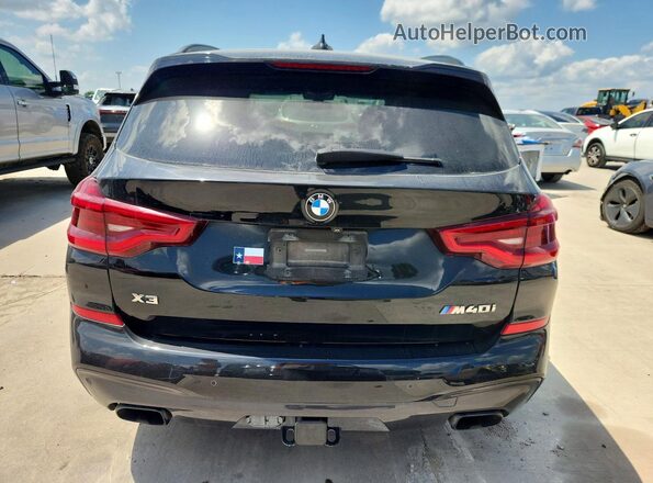 5UXTY9C01M9F21561 2021 BMW X3 Black Widok wnętrza z przodu