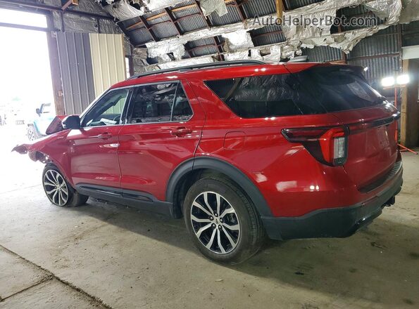 1FMUK8KHXSGC42491 2025 FORD EXPLORER Red უკანა მარჯვენა
