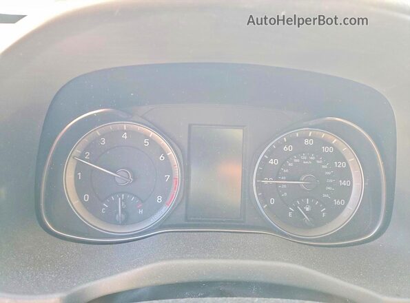 KM8K33A57LU462964 2020 HYUNDAI KONA Red Հետևի նստատեղերի տեսք