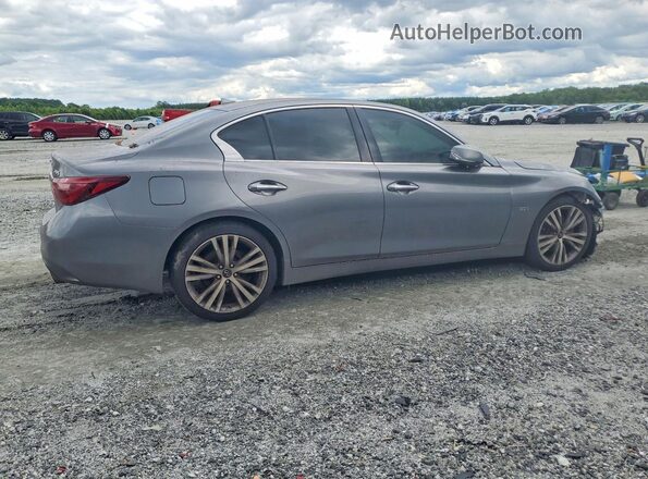 JN1EV7AR0JM441184 2018 INFINITI Q50 Gray Առջևի աջ
