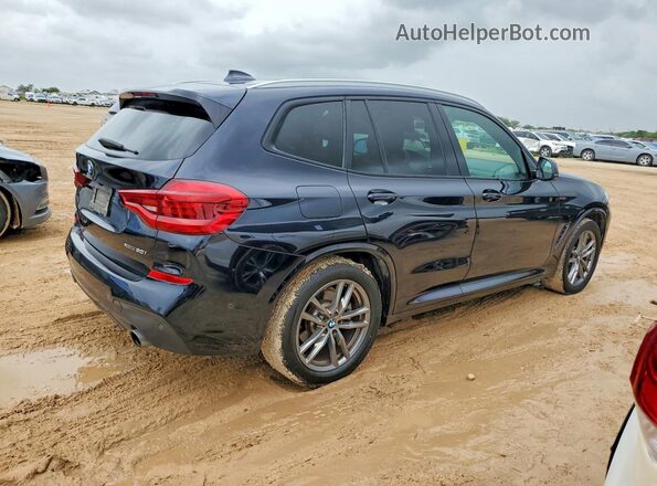 5UXTR9C59KLP92728 2019 BMW X3 Синий Передняя правая четверть