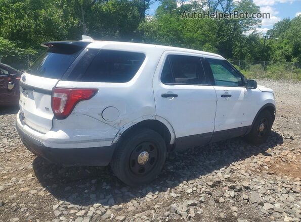 1FM5K8AR6GGB81498 2016 FORD EXPLORER White Передня права чверть