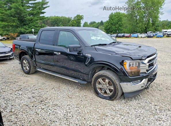 1FTEW1EP0NKD35920 2022 FORD F150 Black Вид спереду